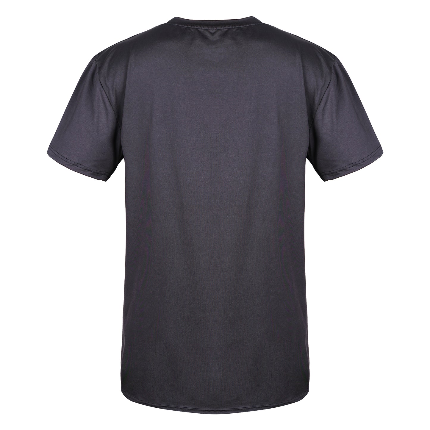Plain Black Side Panel rashguard