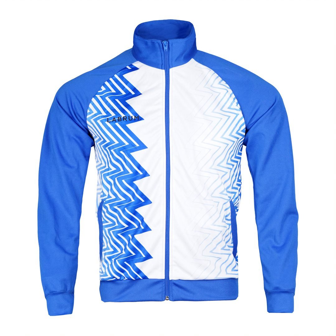 Royal Blue Warmup Suit – custom tracksuit for sports teams and clubs