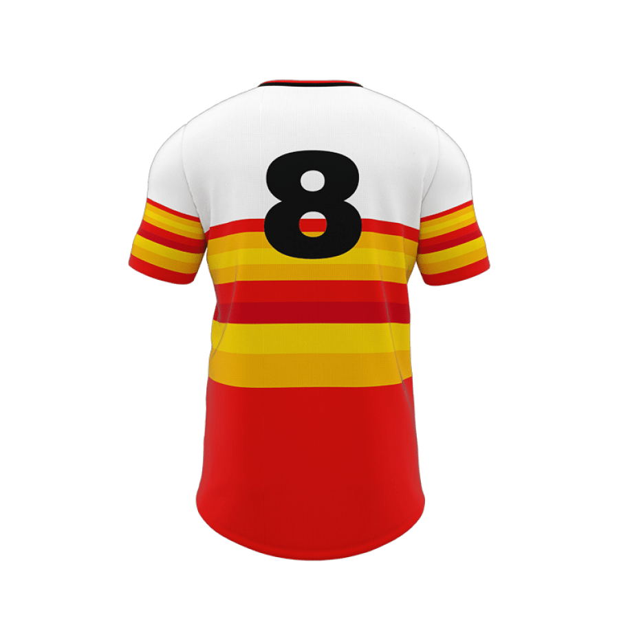 Dinger Short Sleeve Crew Neck Baseball Jersey - LIONEL SPORTS