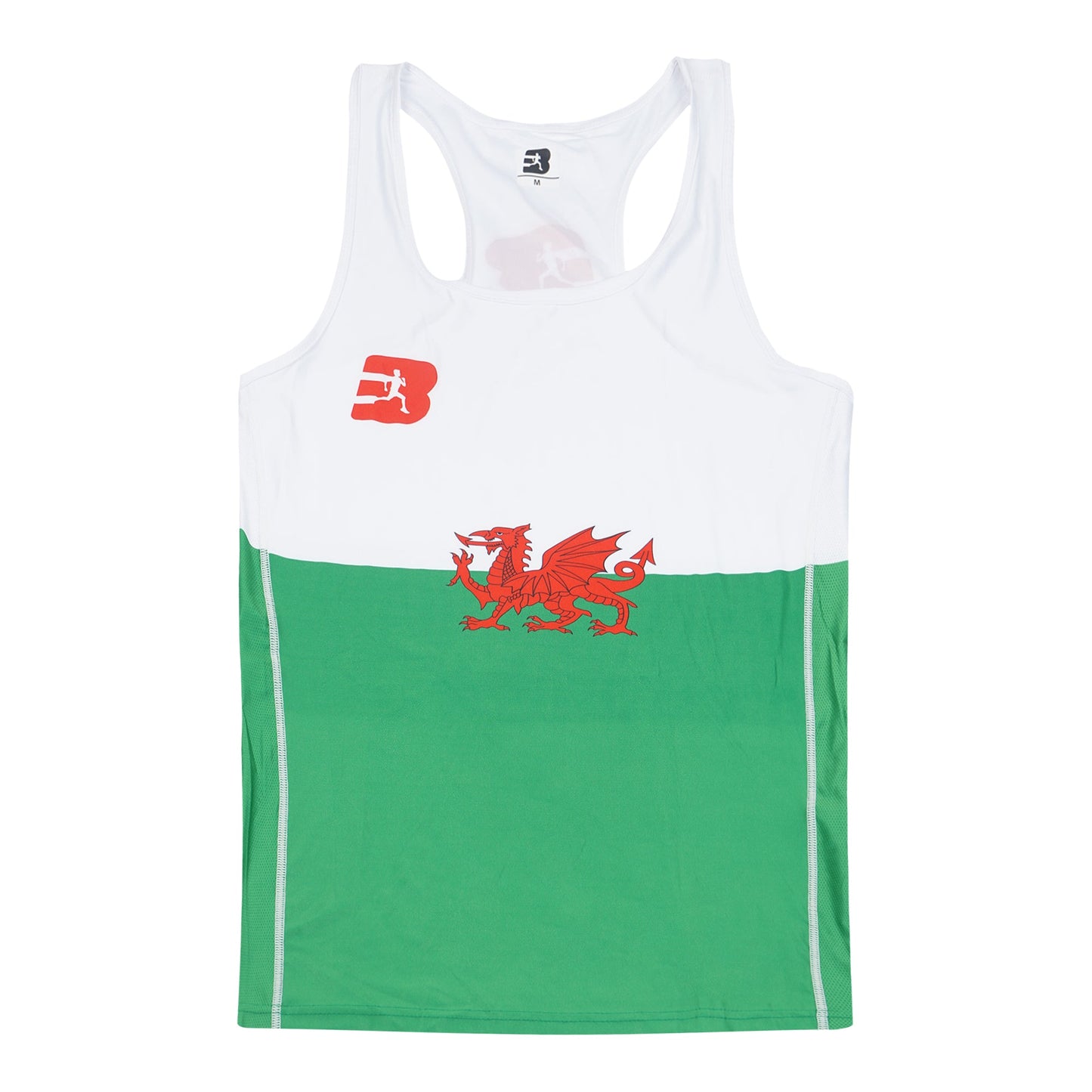 Custom flag sublimation vest – breathable athletic running gear by Lionel Sports