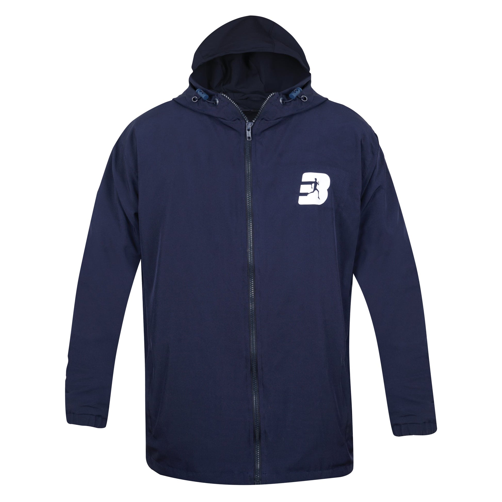 Custom hooded running and training jacket – lightweight activewear for athletes and fitness brands