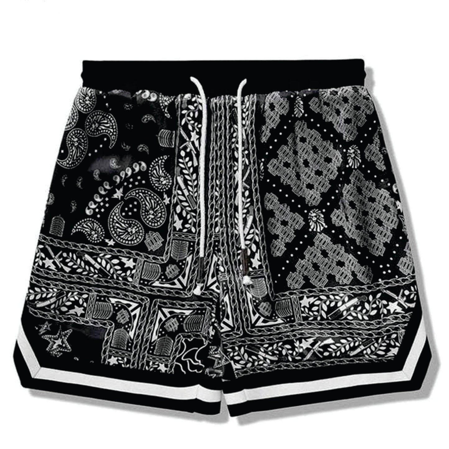 Luxury Vintage Sublimation Short - LIONEL SPORTS