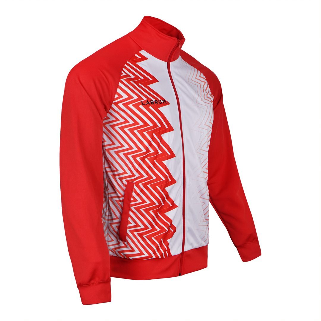Red Warmup Suit - LIONEL SPORTS