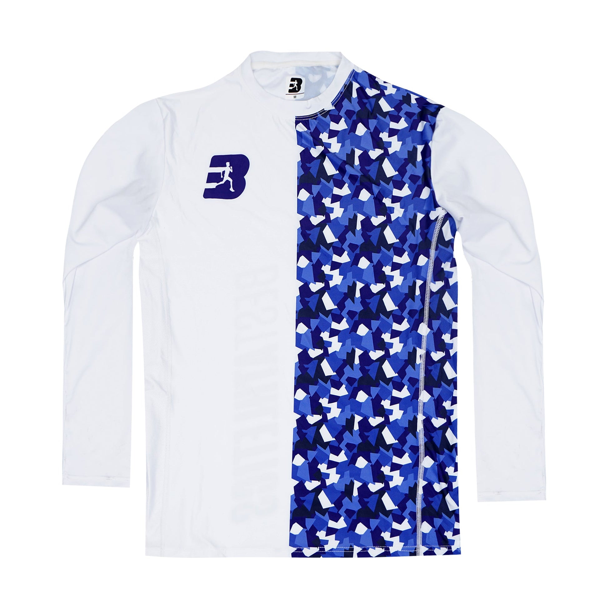 Custom sublimation long sleeve T-shirt – full sleeve performance activewear with custom design