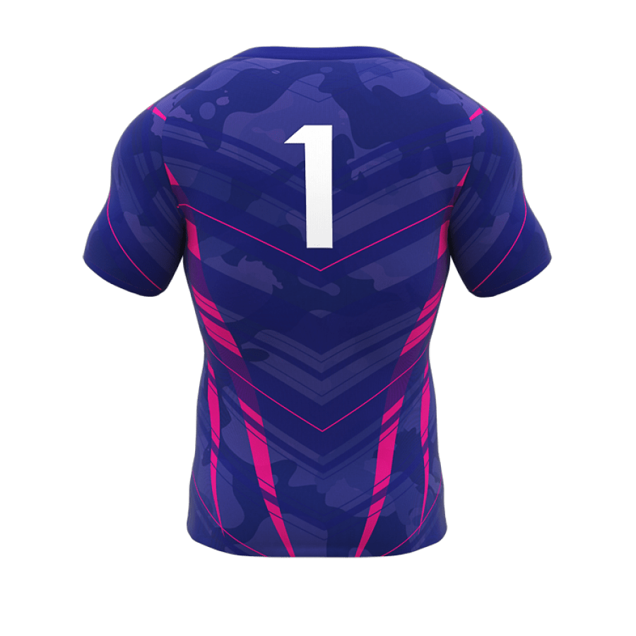 V - Neck Collar Bionic Rugby Jersey - LIONEL SPORTS