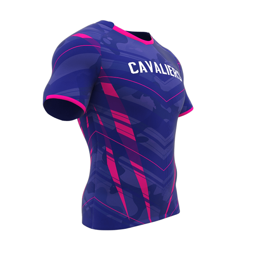 V - Neck Collar Bionic Rugby Jersey - LIONEL SPORTS