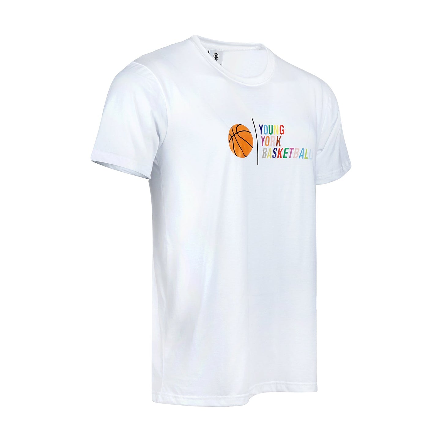 White Regular Fit Digital Printed T shirt - LIONEL SPORTS