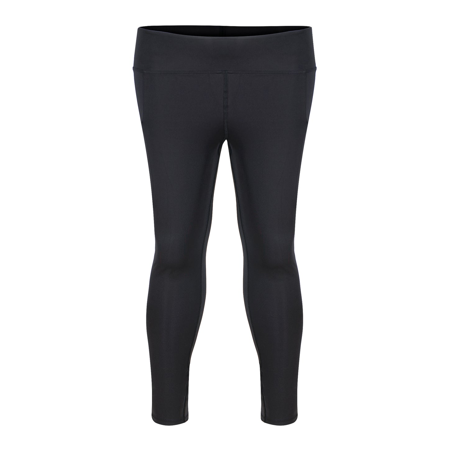 Black Invisible Zipped Pocket Leggings (women)