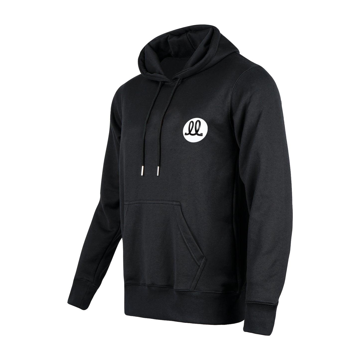 Black Regular Fit Hoodie