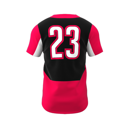 2 - Button Short Sleeve Baseball Jersey - LIONEL SPORTS