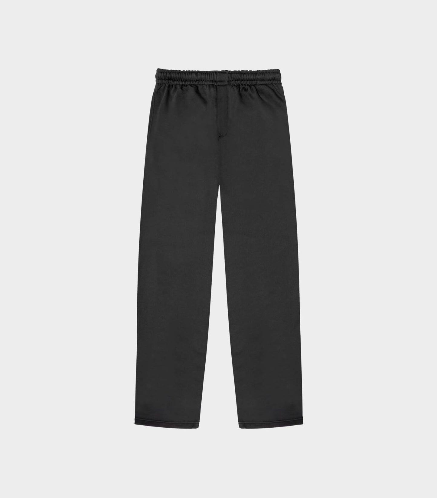 Black Organic Straight Leg Sweatpant
