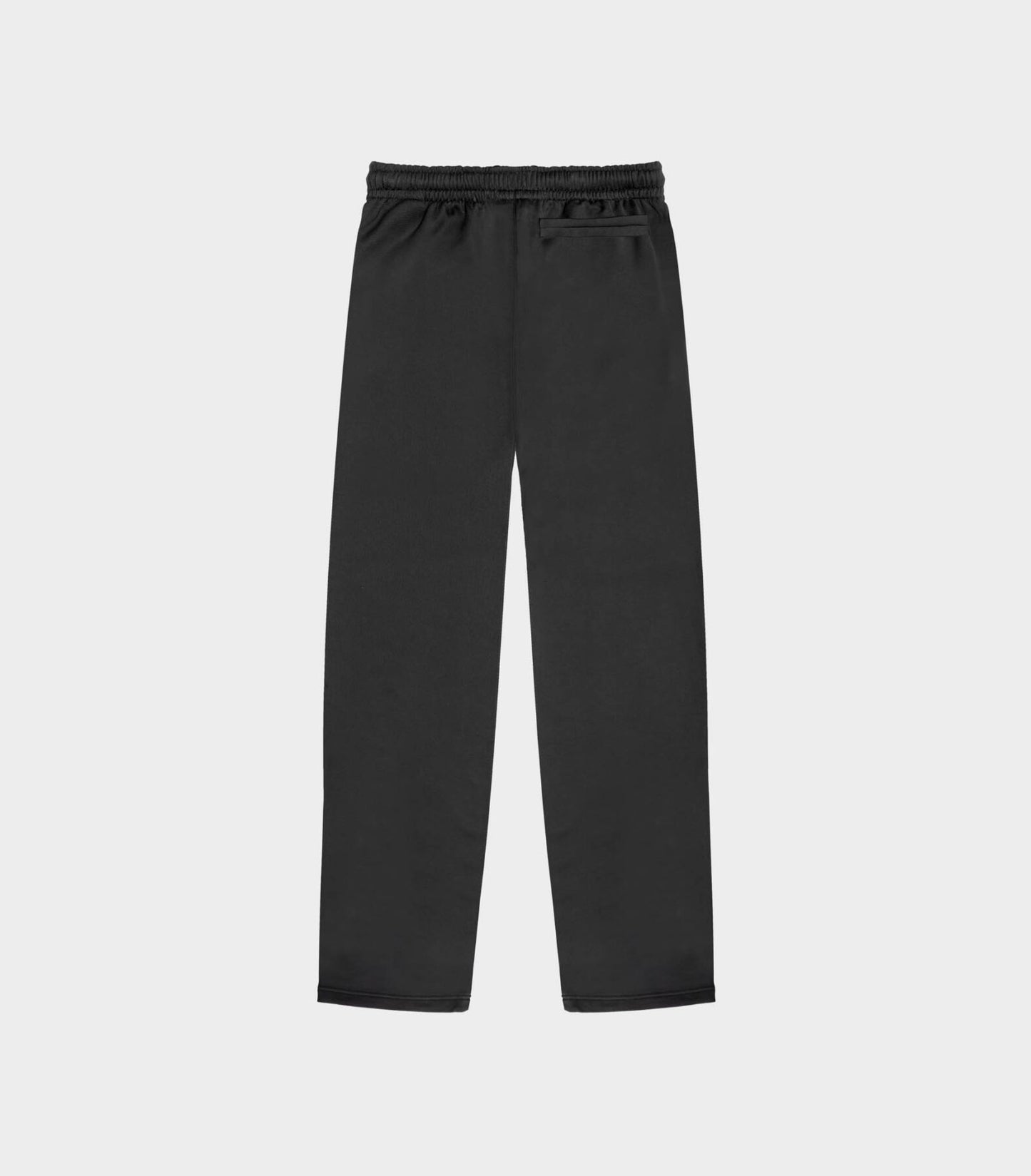 Black Organic Straight Leg Sweatpant