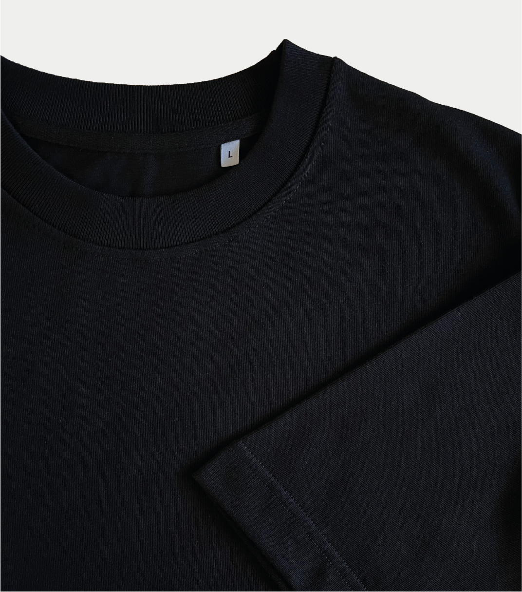 Black Organic Cotton T-Shirt