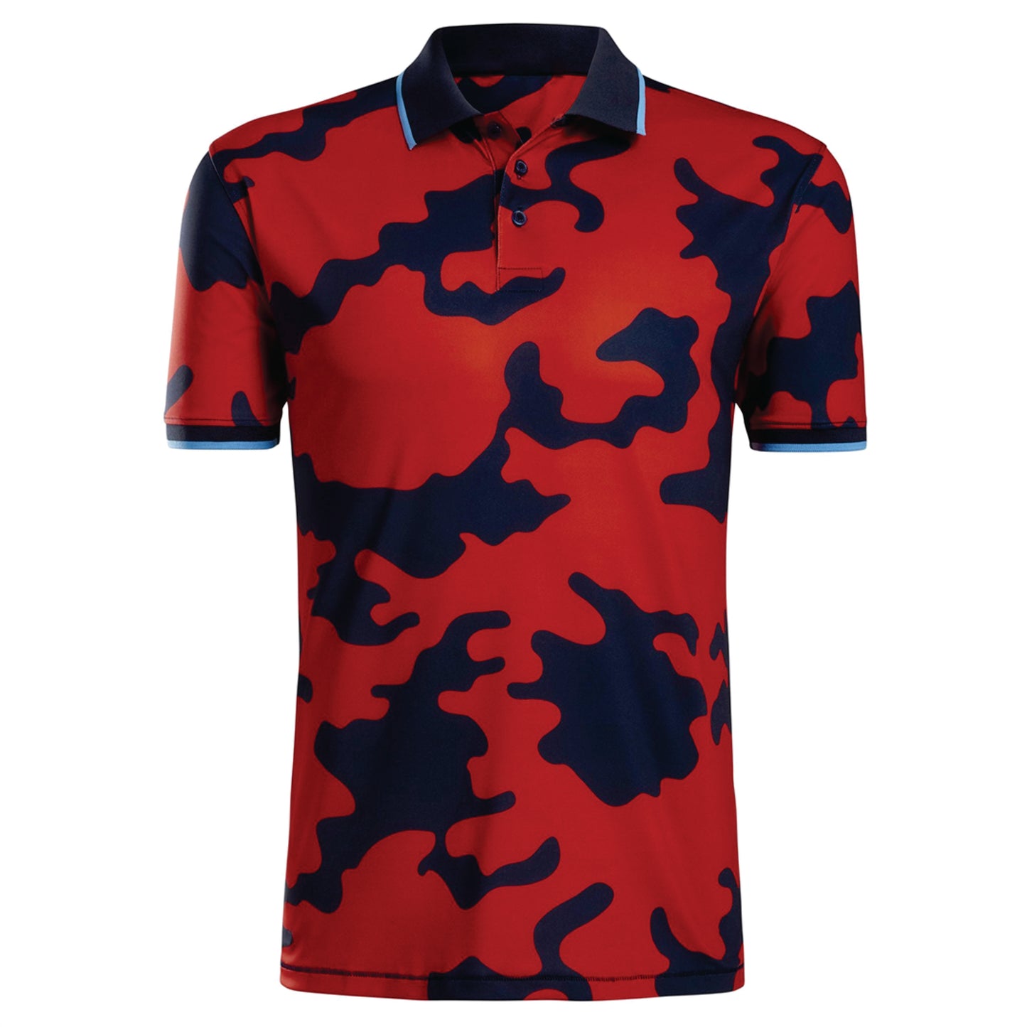 Camo Sublimation Golf Shirt