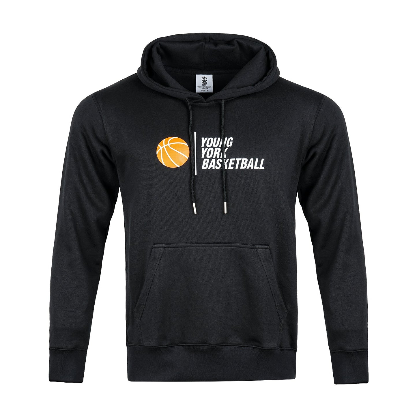 Custom black regular fit hoodie – streetwear-ready for branding and lifestyle wear