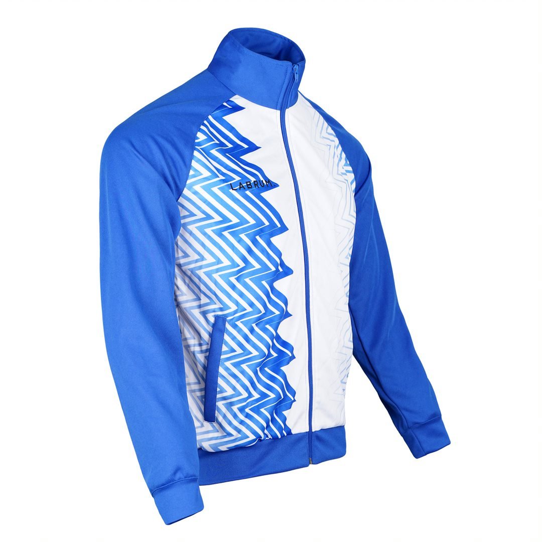 Blue Warmup Suit - LIONEL SPORTS