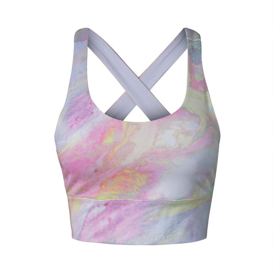 Cross Stripe Sublimation Bra