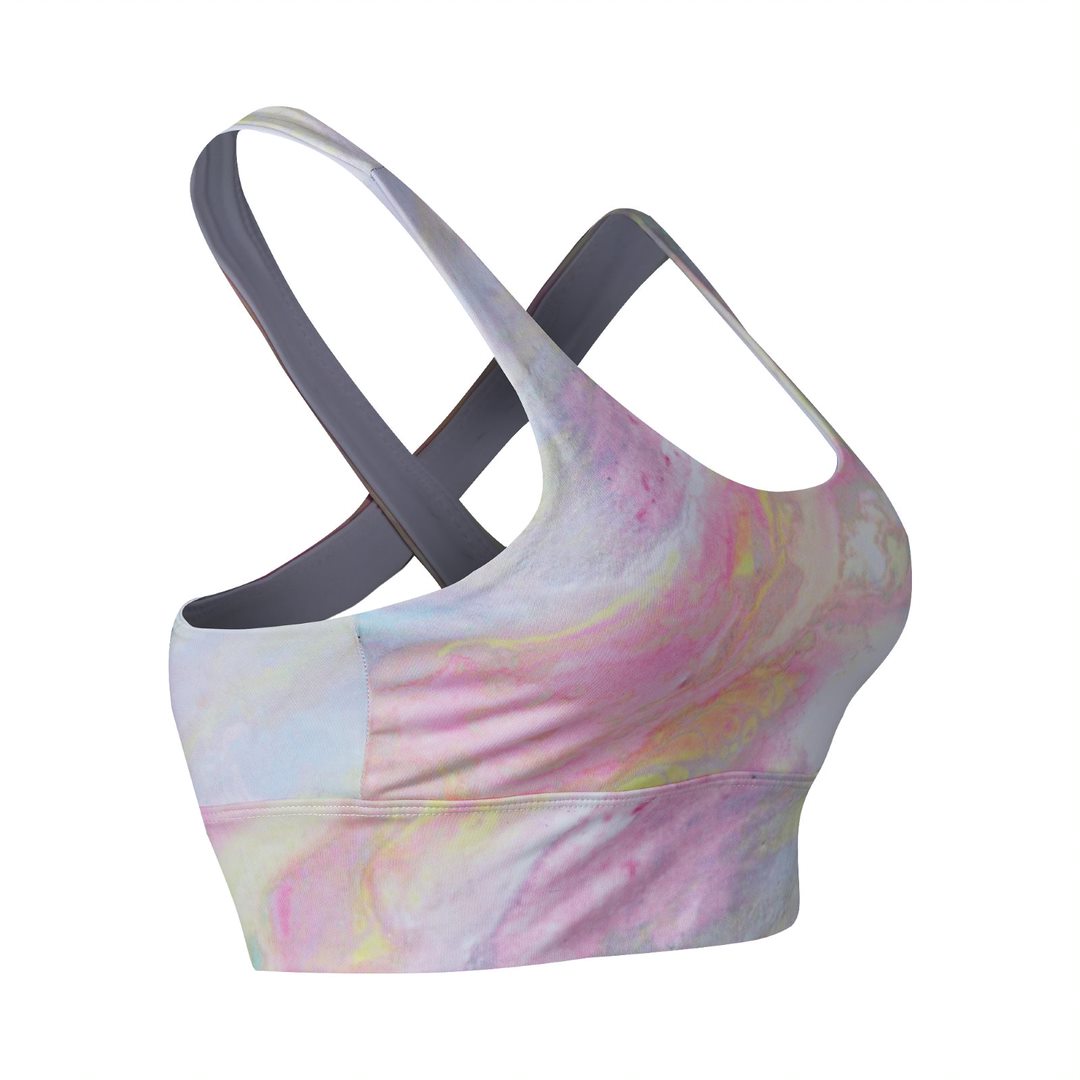 Cross Stripe Sublimation Bra