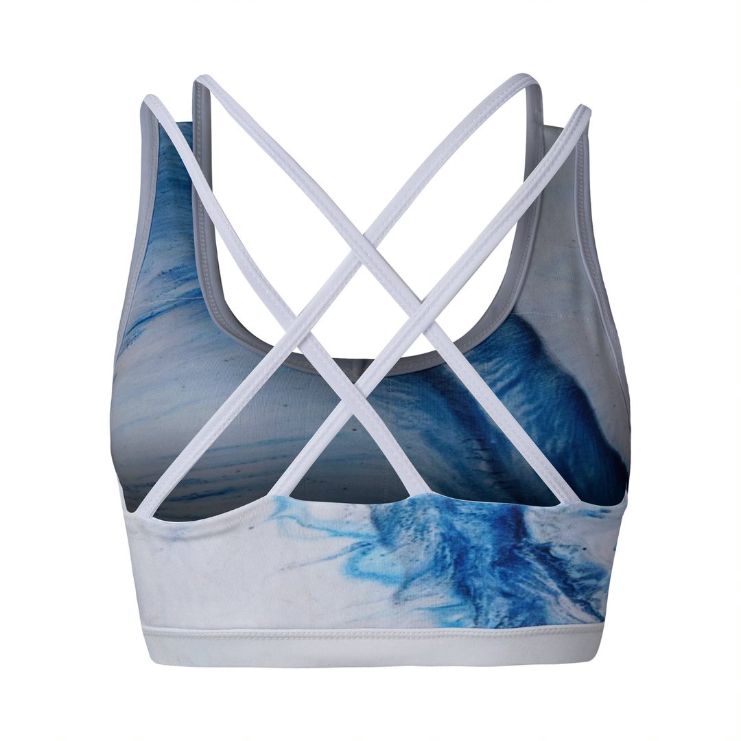 CrossFit Stripe Sublimation Bra