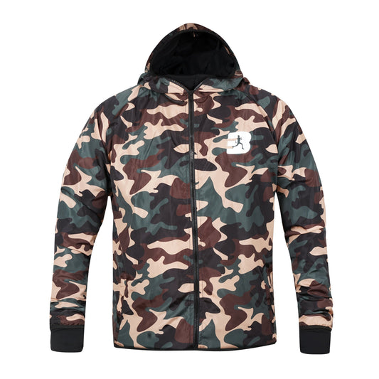 Custom camouflage sublimated jacket – lightweight camo outerwear for sports and streetwear