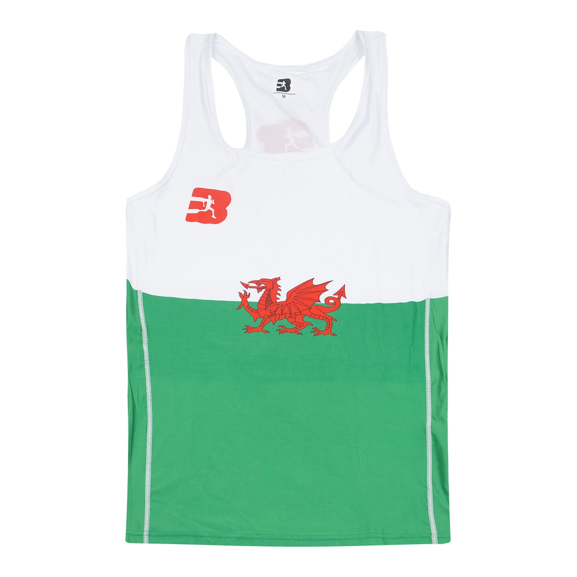 Custom flag sublimation vest – breathable athletic running gear by Lionel Sports