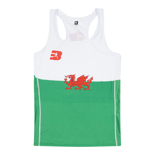 Custom flag sublimation vest – breathable athletic running gear by Lionel Sports