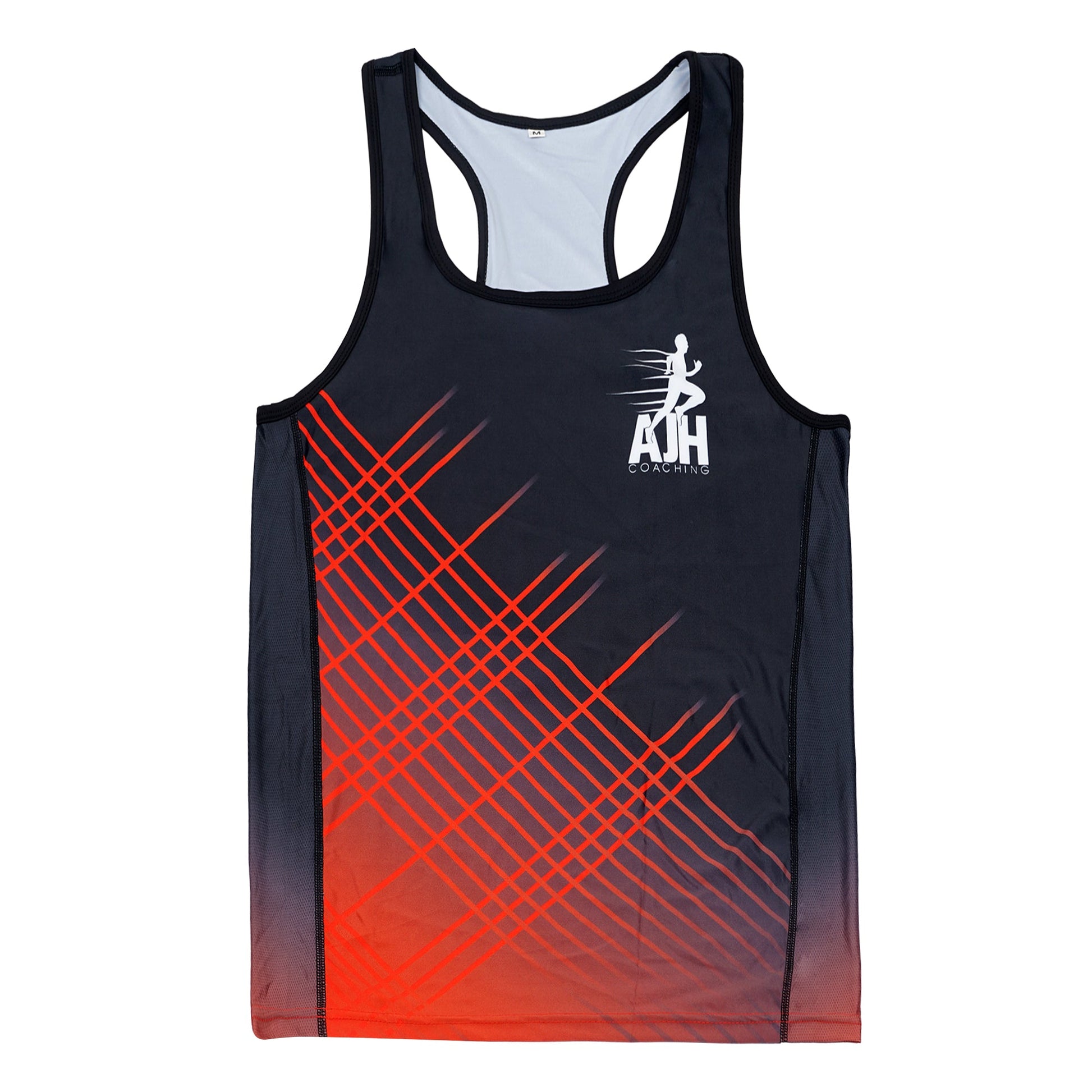 Custom sublimated running vest – breathable activewear by Lionel Sports