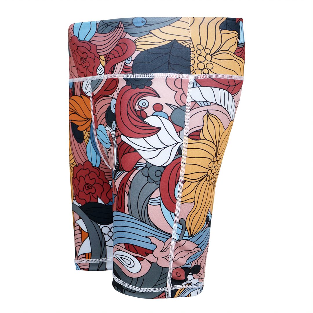 Floral Sublimation Gym Shorts