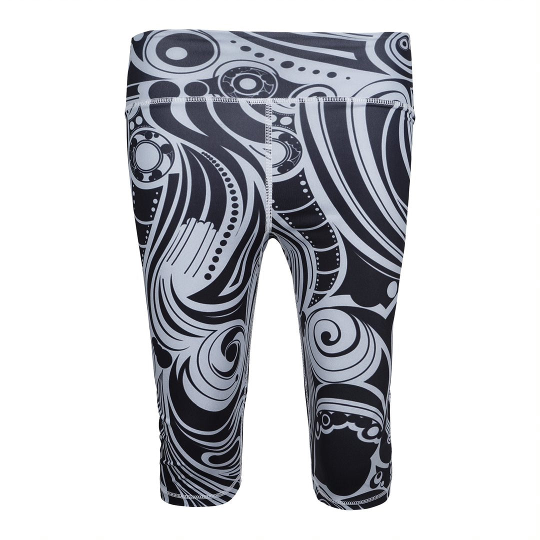 Leaf Sublimation Cycling Shorts