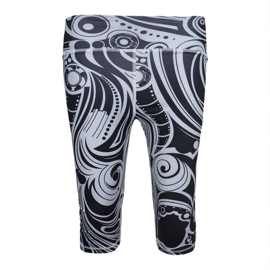Leaf Sublimation Cycling Shorts