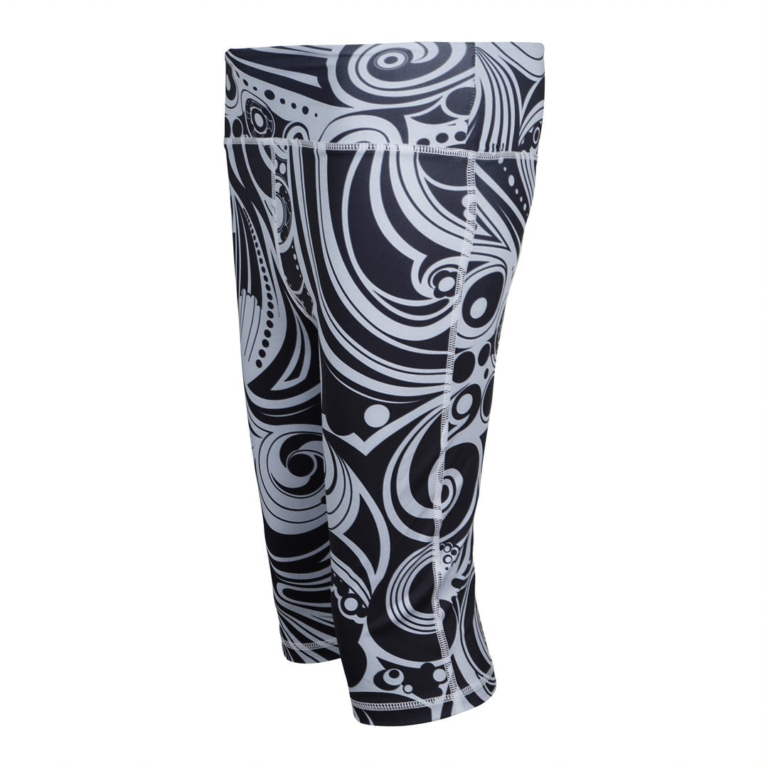 Leaf Sublimation Cycling Shorts