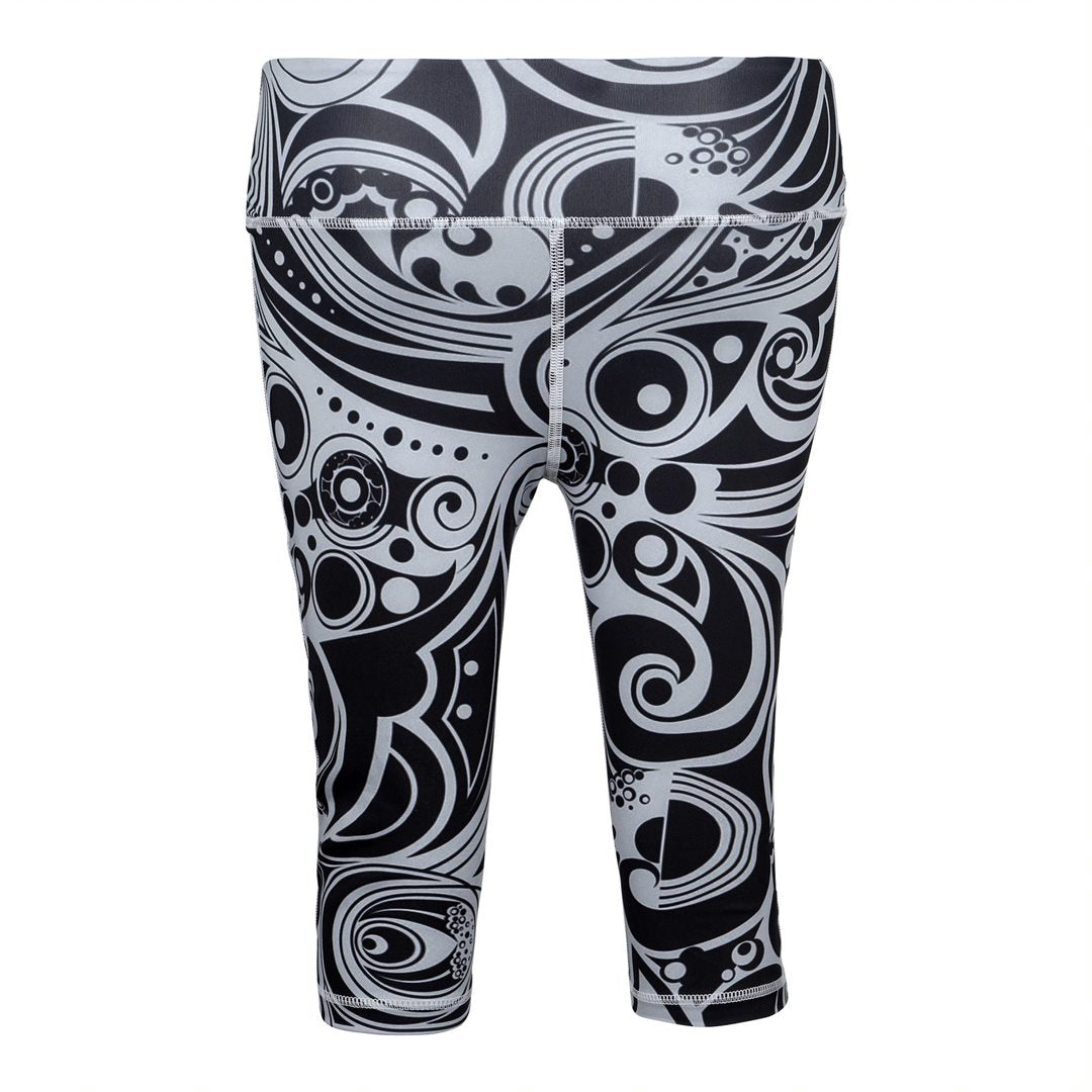 Leaf Sublimation Cycling Shorts