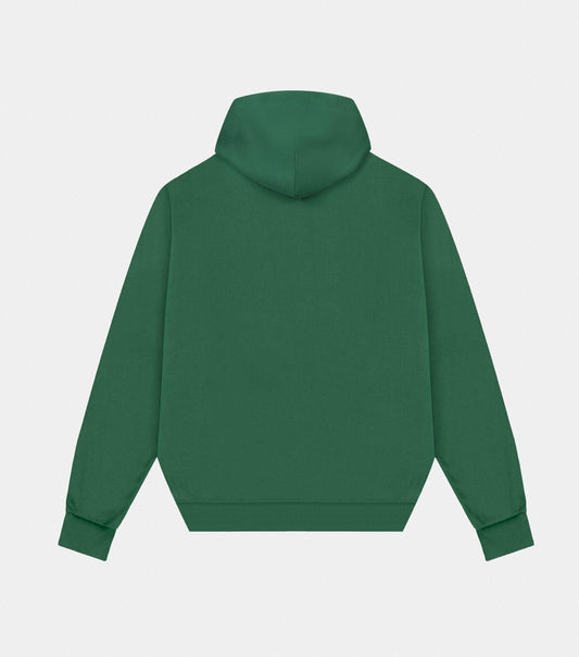 Dark Green Organic Hoodie