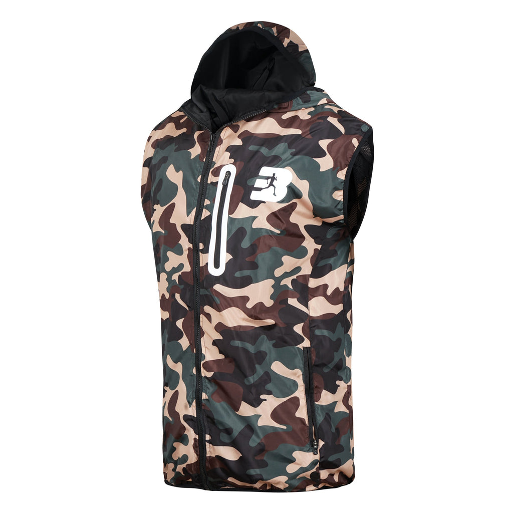Sleeveless Back Pocket Jacket - LIONEL SPORTS