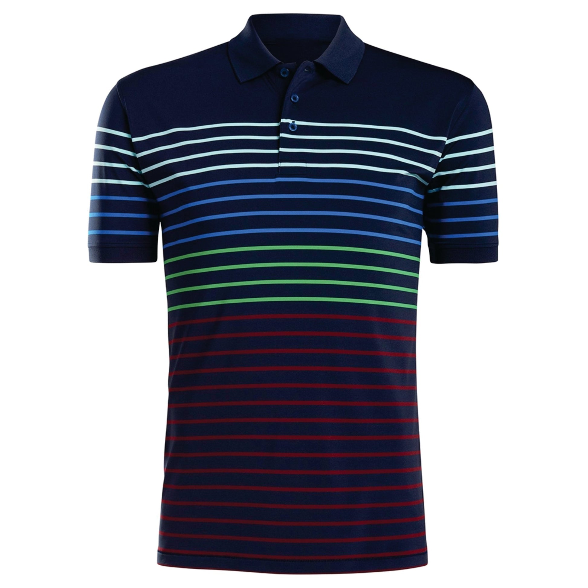 Striped Golf Shirt - LIONEL SPORTS