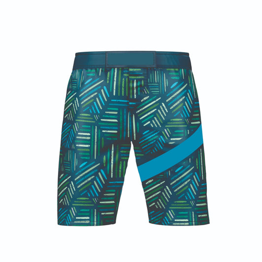 Striped MMA Short - LIONEL SPORTS