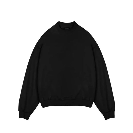 Sweatshirt Black In Fleece - LIONEL SPORTS