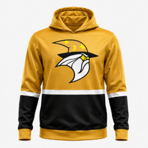 Gold & Black Custom Team Hoodie