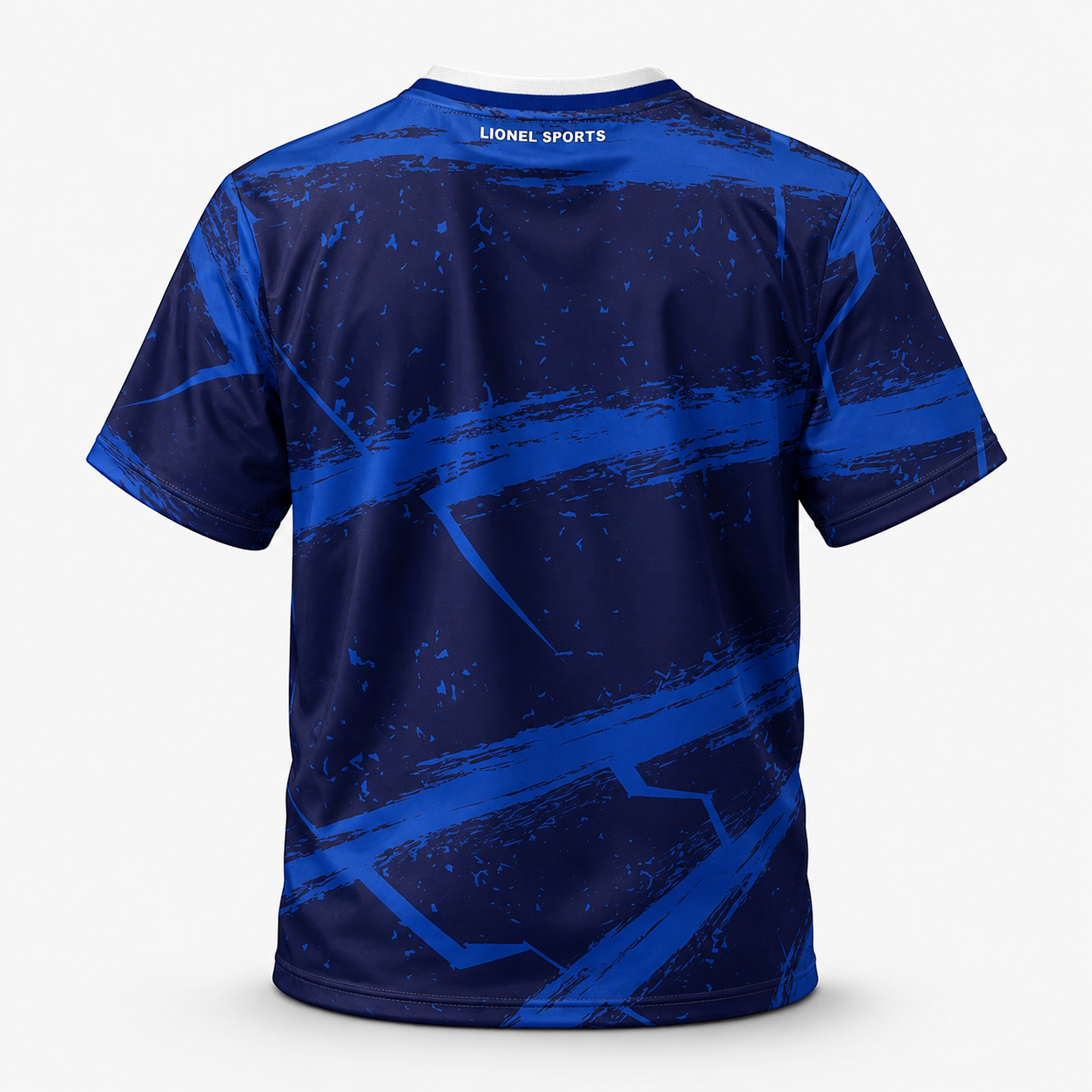 Royal Blue Abstract Team Jersey - Image 3