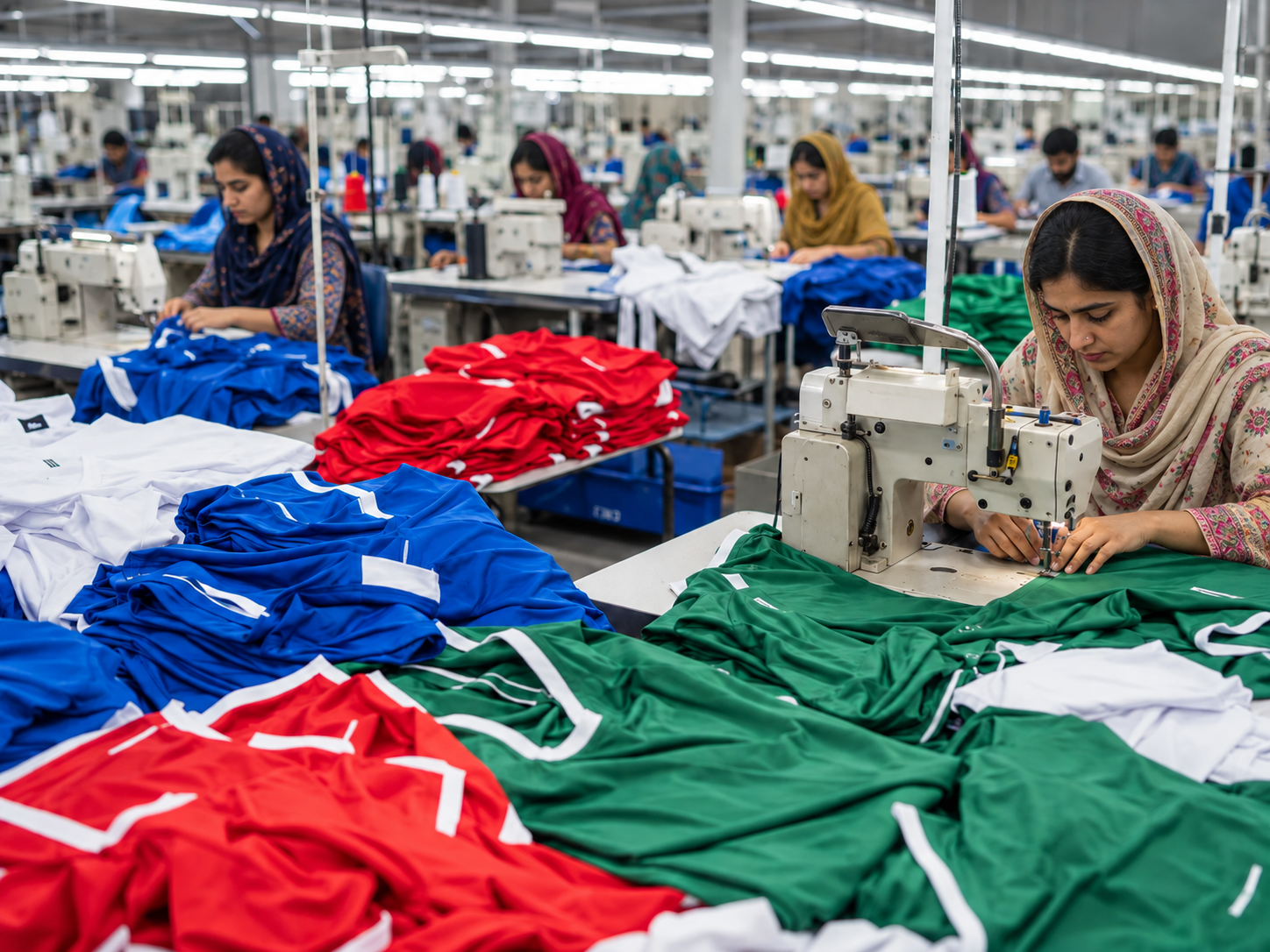 Basketball Uniform Production