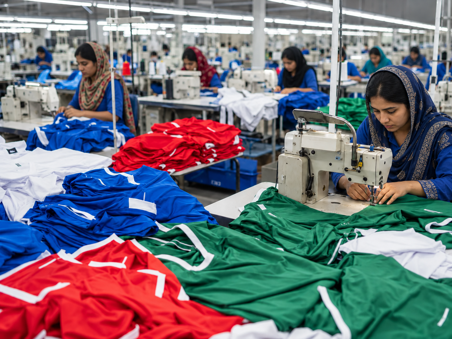 Custom Socks Production