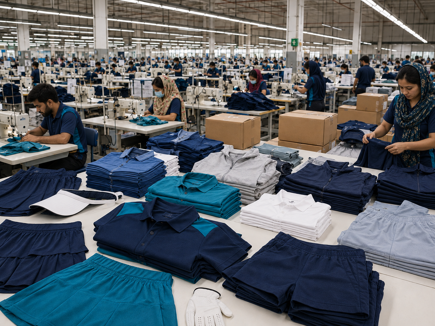 Custom Golf Apparel Manufacturing
