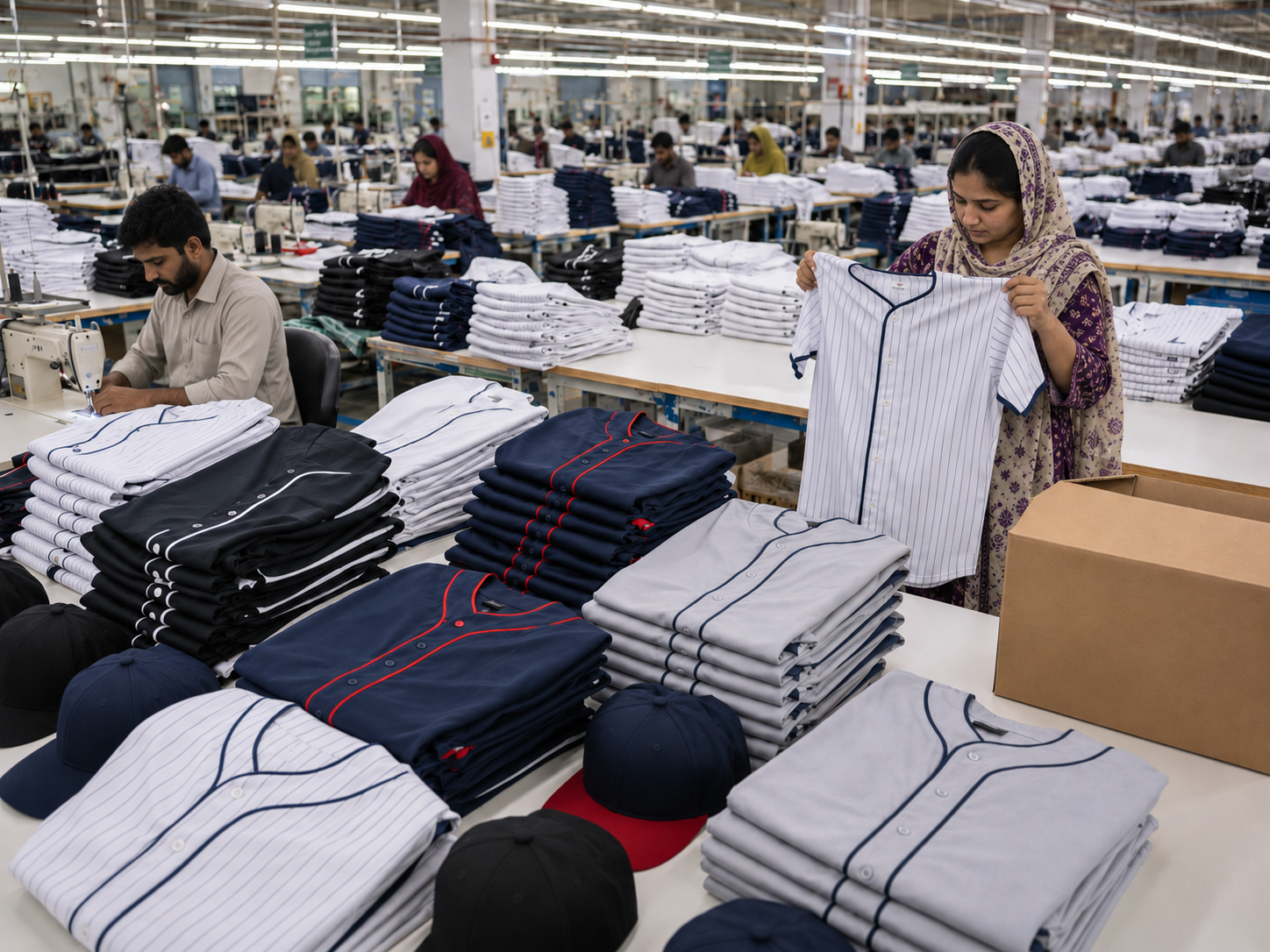 Custom Baseball Uniform Manufacturing