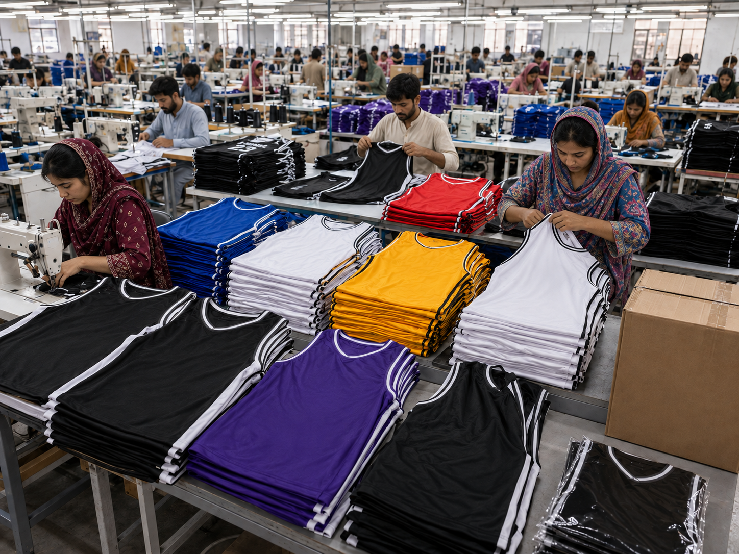 Custom Basketball Uniform Manufacturing