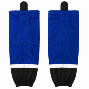 Royal Blue and Black Ice Hockey Socks